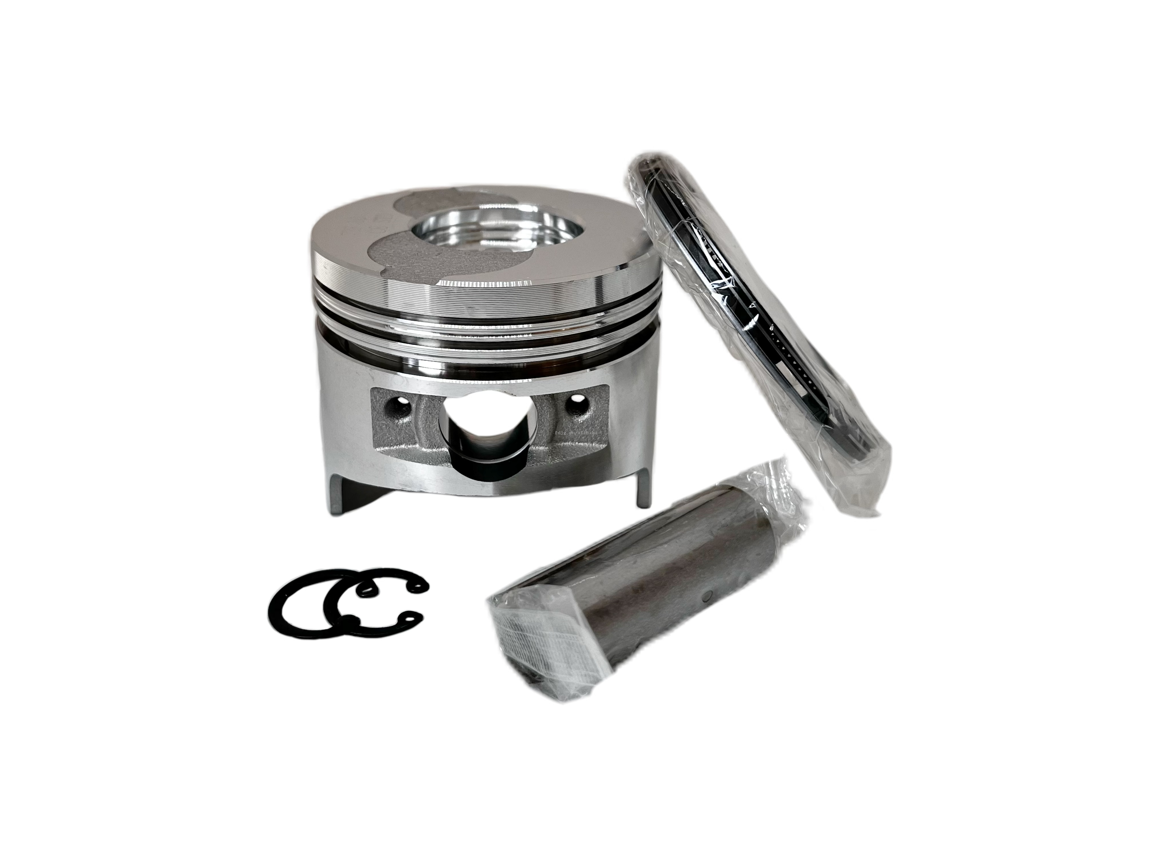 New 173F piston assembly, equipped with 5HP 4-stroke diesel engine parts and 70mm piston rings