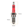 D8TC 3 Electrode Spark Plug Motorcycle Atv Scooter Dirt Bike Go Kart