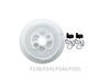 Recoil Starter Rope Wheel Stihl MS180 MS170 MS210 MS230 MS250 1123 195