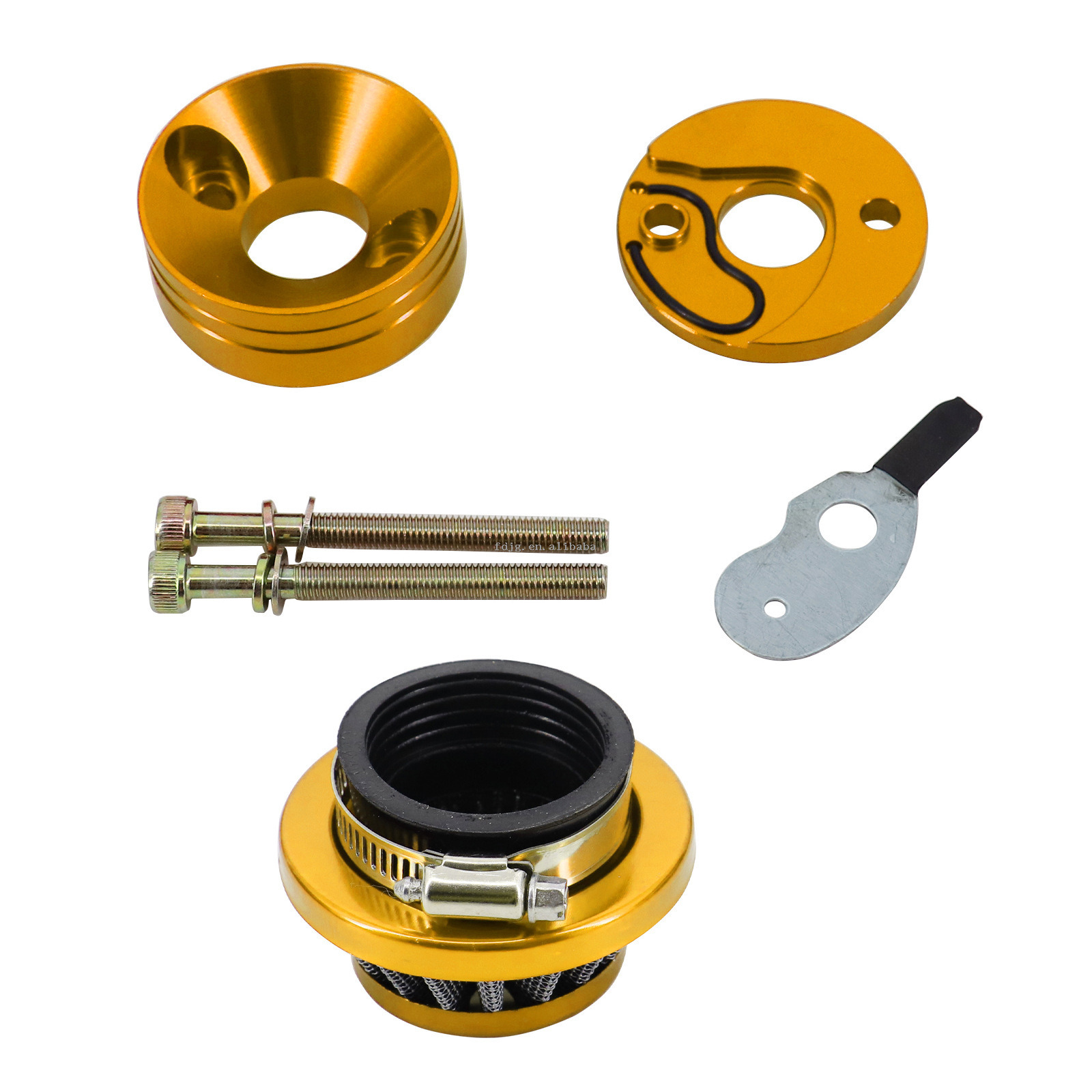 42mm Air Filter CNC Transfer Valve Plate Screw Mounting Accessories