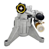 22.2mm 7/8'' Shaft High-Pressure Washer Pump MAX 2755PSI 2.54GPM