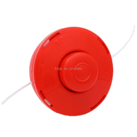 Red Plastic Trimmer Head for Gasoline Trimmer Brush Cutter Parts