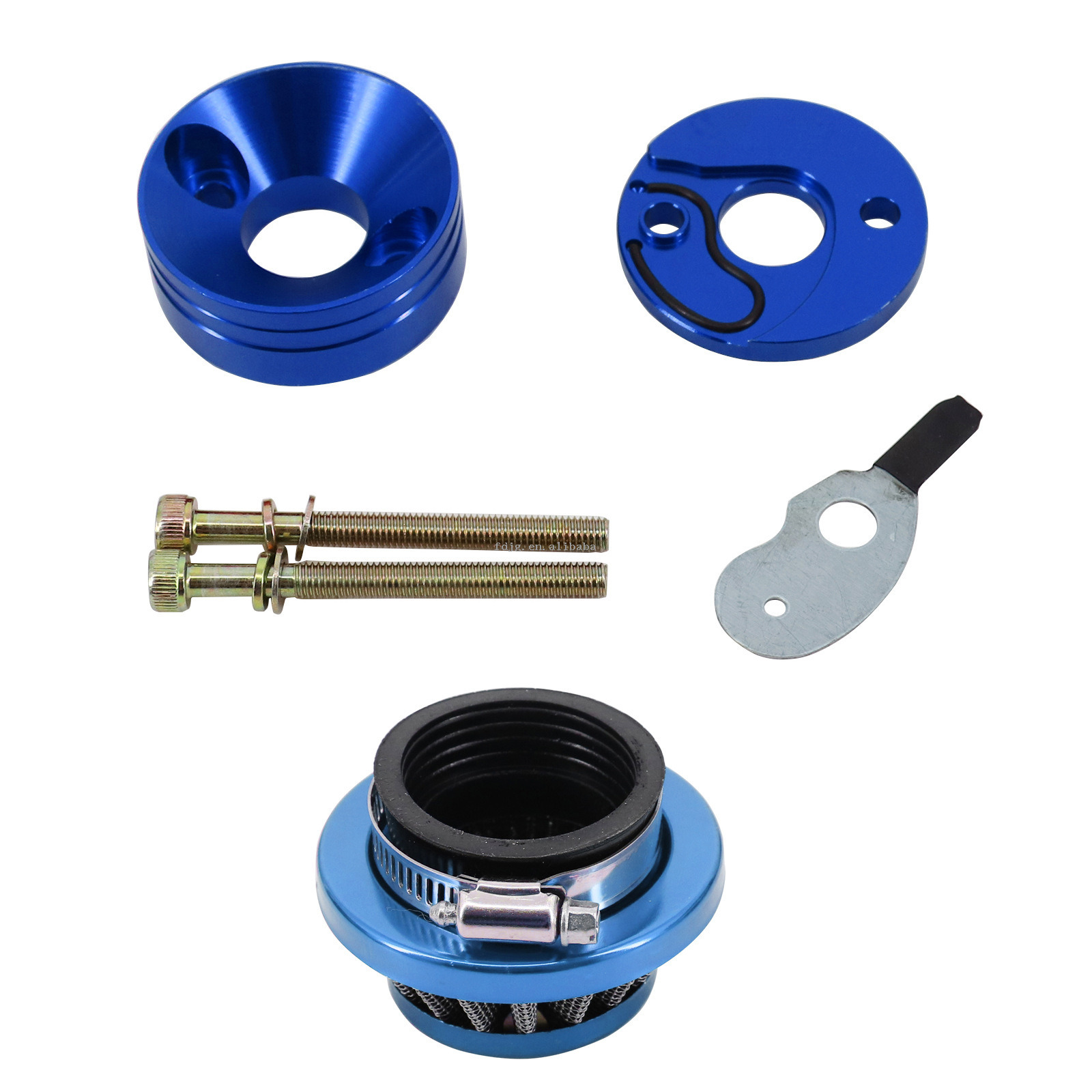 42mm Air Filter CNC Transfer Valve Plate Screw Mounting Accessories