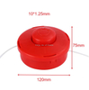 Red Plastic Trimmer Head for Gasoline Trimmer Brush Cutter Parts