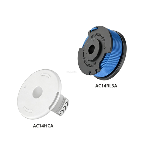 AC14RL3A Trimmer Line Spool AC14HCA Spool Cap