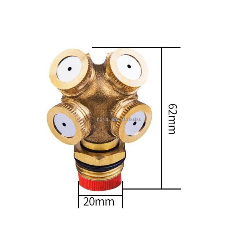 Agricultural Sprayer Fog Nozzle with Filter Net Garden Tool