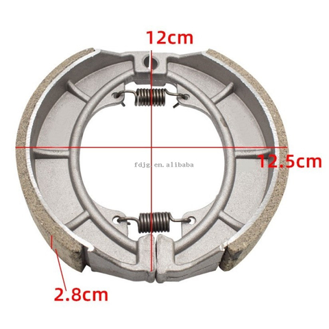 Motorcycle Brake Shoes Brake Pads for GN125 GS125 CG125 Motorcycle