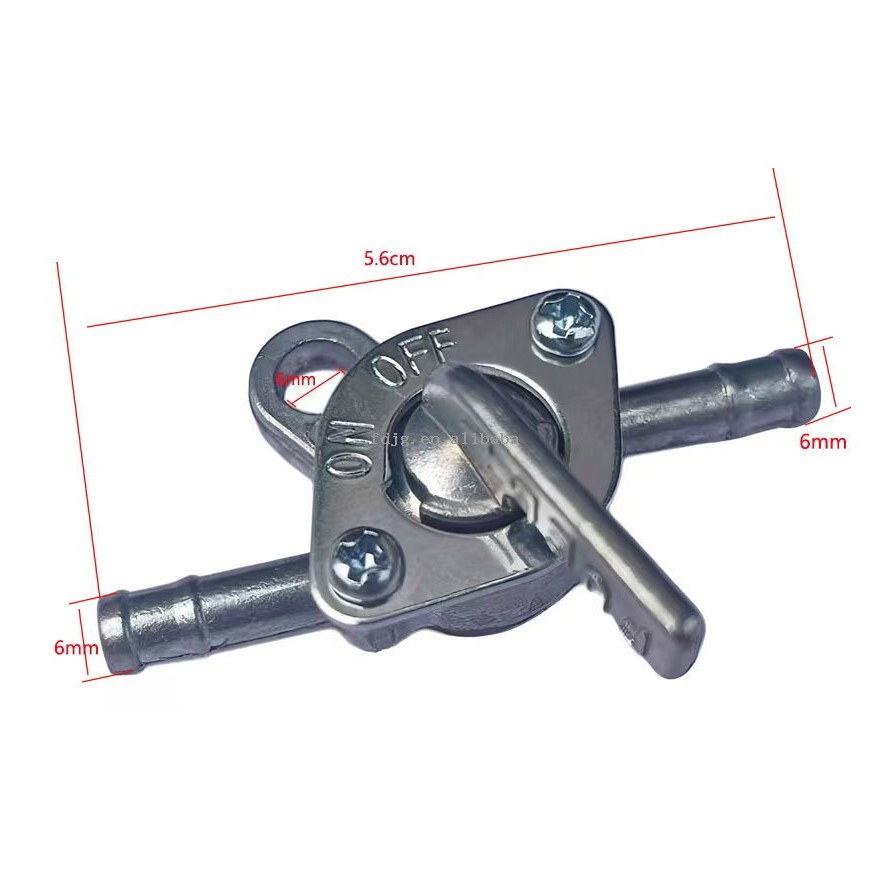 6mm Fuel Tank Valve for Off-road Motorcycle Quad Dirt Pit Bike ATV 