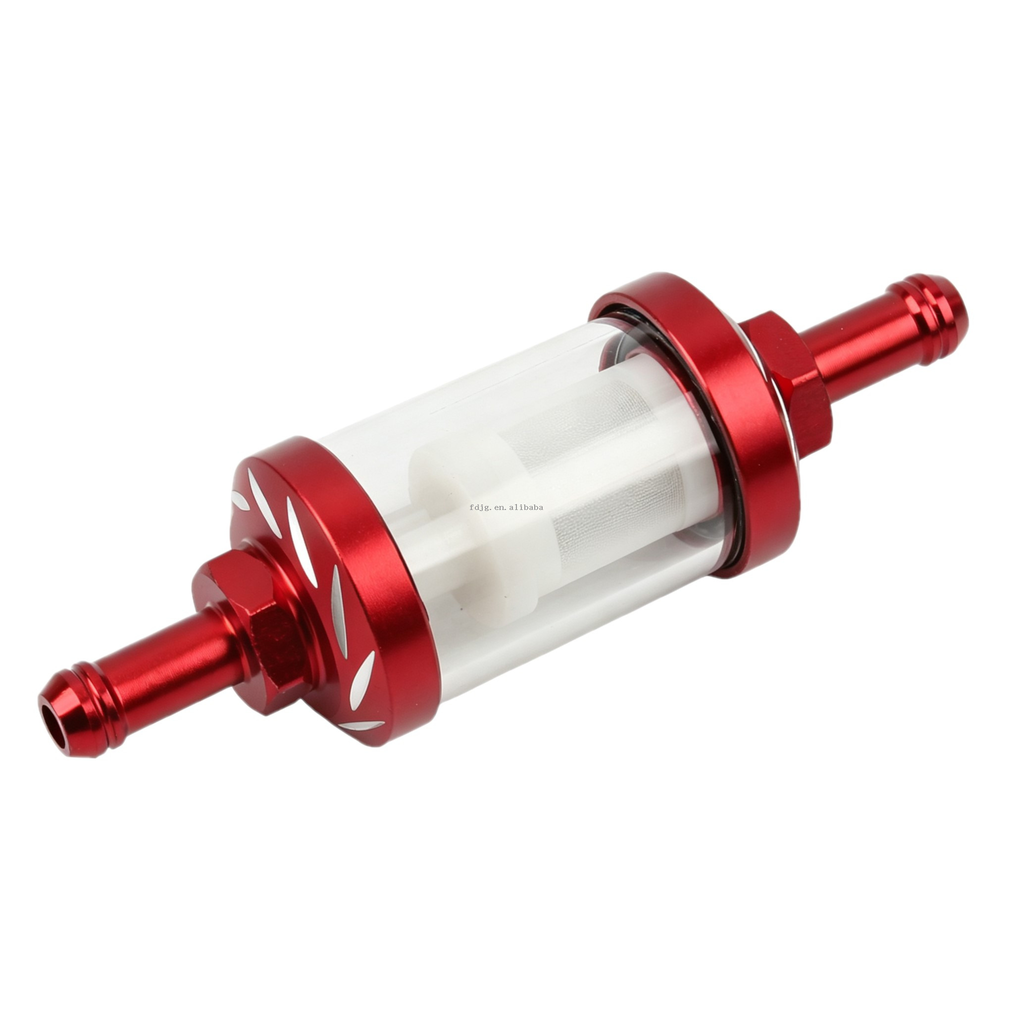 CNC Glass Fuel Filter for Scooter Dirt Pit Bike ATV Quad UTV Go Kart