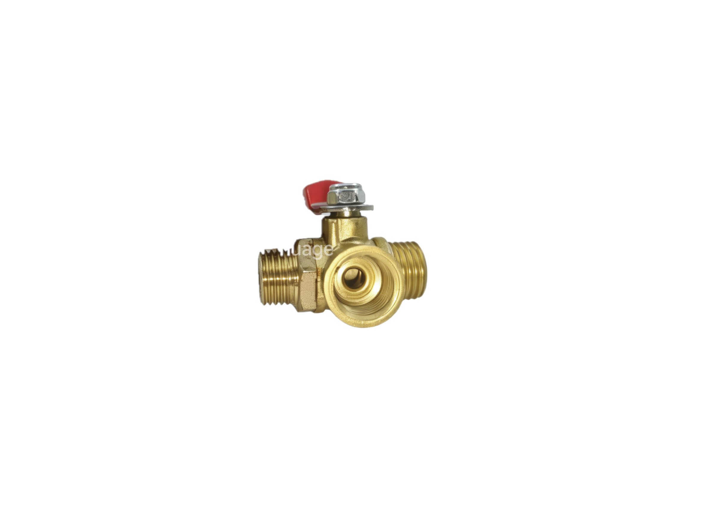 Three-way Cock Agricultural Sprayer Pump's 3-Way Ball Valve Pipe