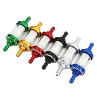 CNC Glass Fuel Filter for Scooter Dirt Pit Bike ATV Quad UTV Go Kart