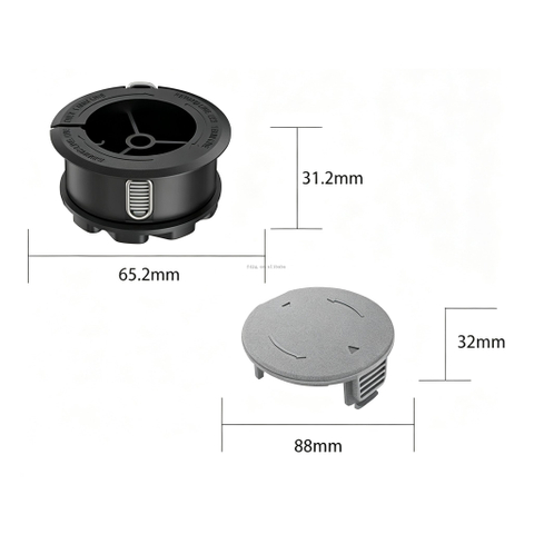 Trimmer Cover for 1600A01R5J GrassCut 18 18-26 18-260 Bosch Brush Cutter