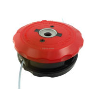 Universal Plastic Trimmer Head Red Green M10*1.25 Thread Garden Tool