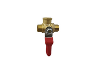 Three-way Cock Agricultural Sprayer Pump's 3-Way Ball Valve Pipe