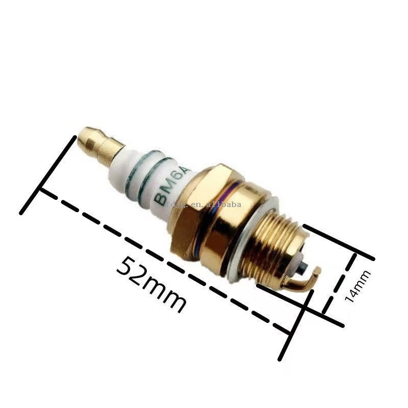 BM6A Spark Plug for Hedge Trimmer Brush Cutter Chainsaw Parts