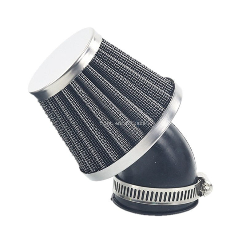 35/38/40/42/45/48/50mm Motorcycle 45° Air Filter Cleaner Intake
