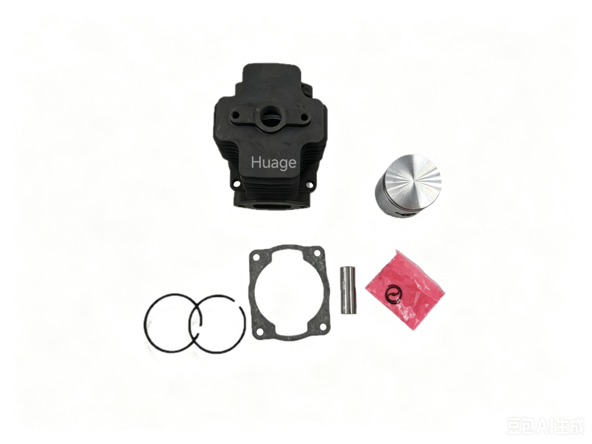 40-3 Cylinder Assembly Black Durable Engine Spare Part