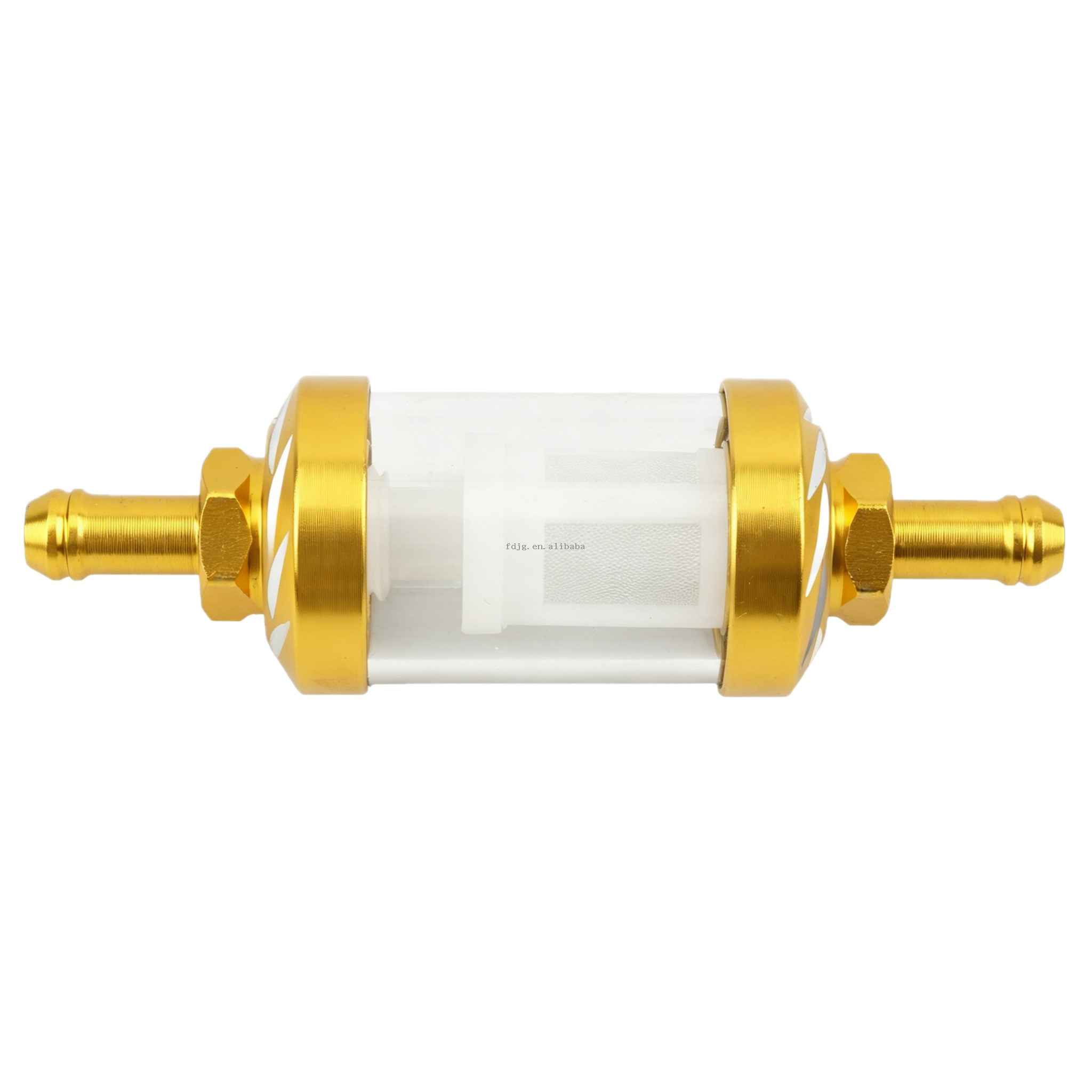 CNC Glass Fuel Filter for Scooter Dirt Pit Bike ATV Quad UTV Go Kart