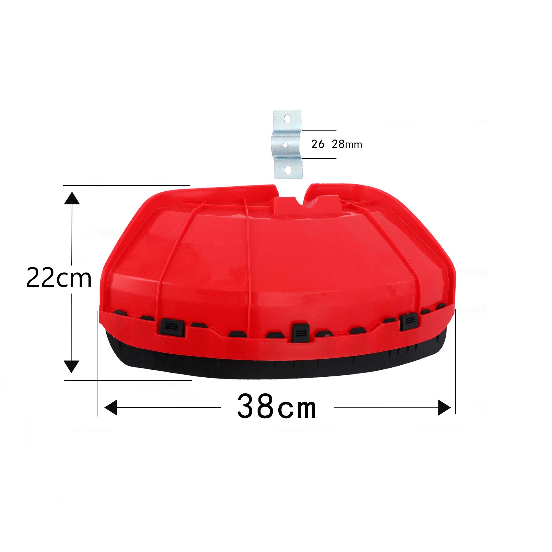 Large Brush Cutter Lawn Mower Protective Guard Garden Tools