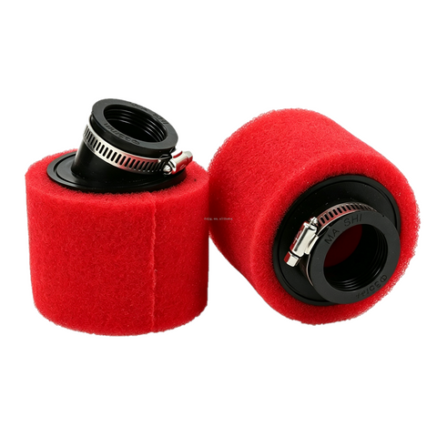 35/38/40/42/45/48/50mm Air Filter Red Double Sponge Filter Cleaner
